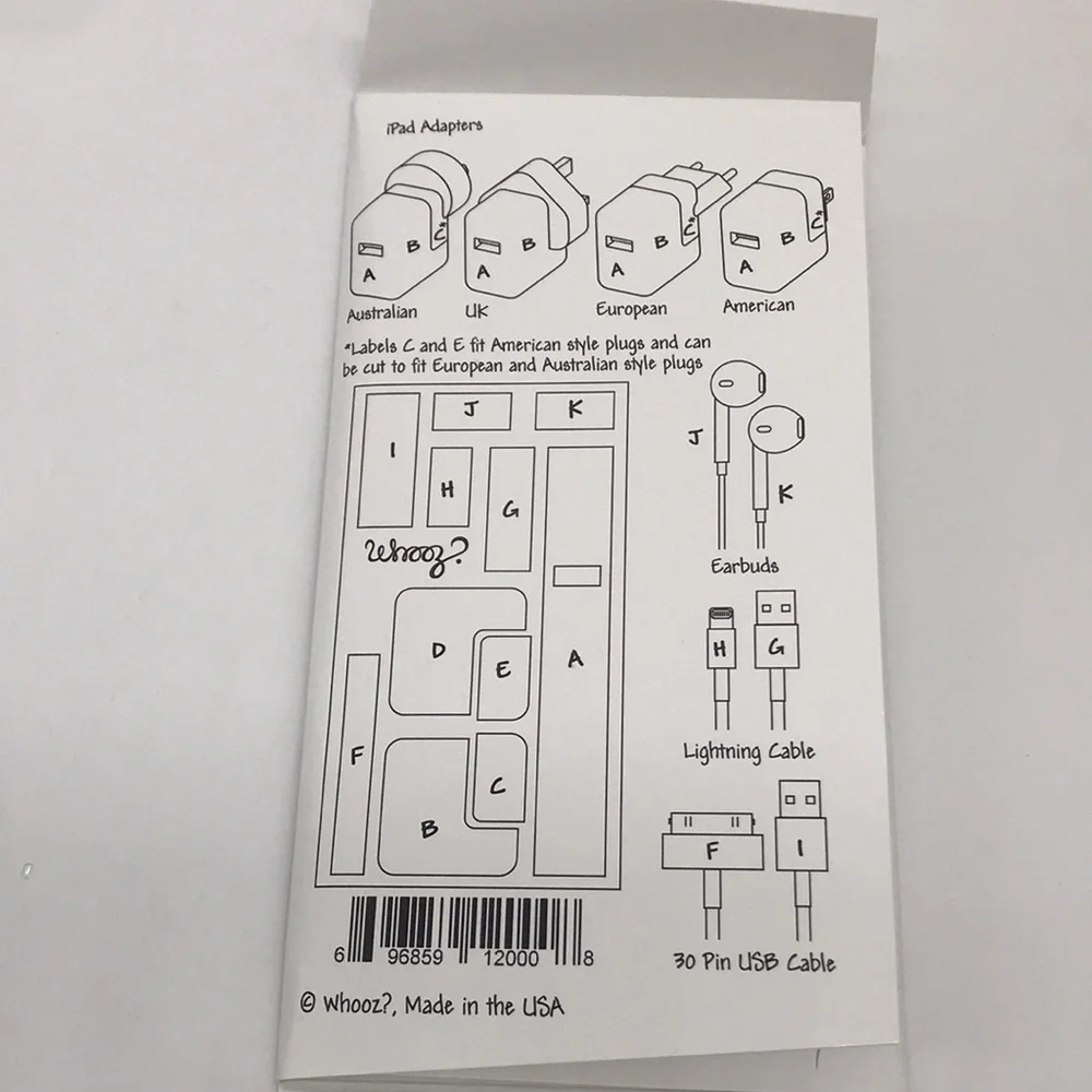 New Whooz Originals I-Pad Character Set